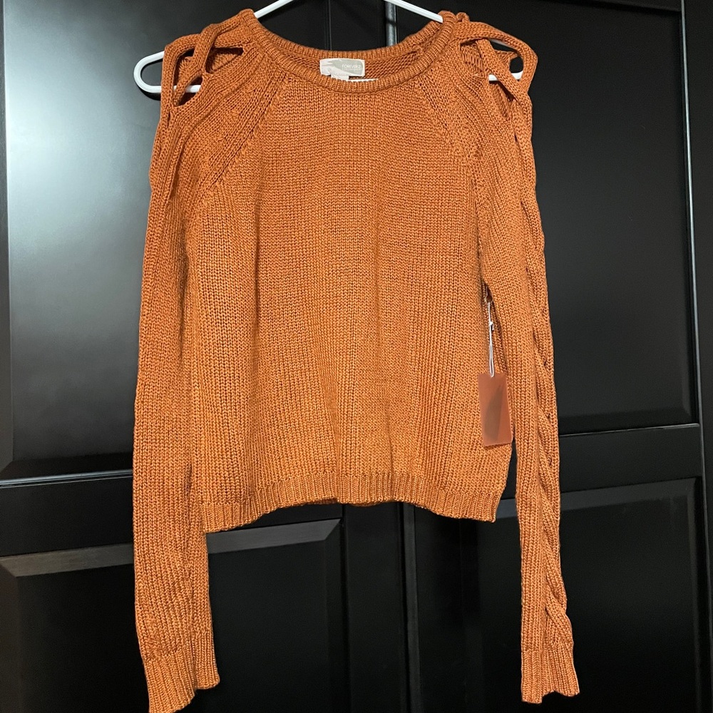 Orange Sweater